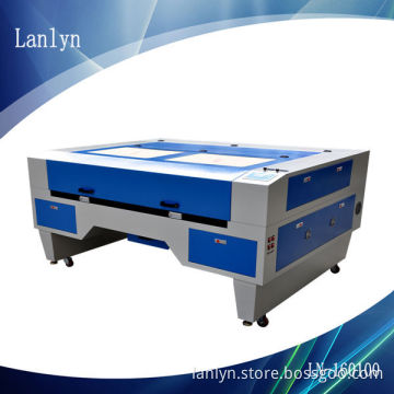 CO2 2 heads laser engraving and cutting machine for big working size